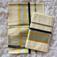 Cotton set mund gold black silver combo