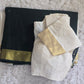 Premium cotton kerala saree duel tone- stitched designer blouse