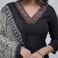 Cotton anarkali 3 pc set