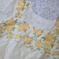 Onam A line kurti ( short length) with yoke printed design ( XS-S size)