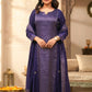Mul chanderi 3 pc salwar suit set