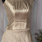 Golden beige skirt and top (28-36 chest size)