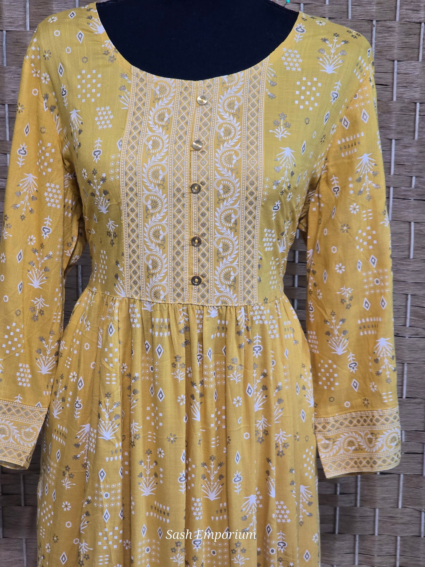 Cotton A line kurti