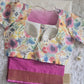 Premium cotton kerala saree duel tone- stitched printed blouse