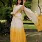 Dhavani set ( sleevless blouse)
