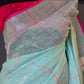 Linen saree with multi shade- BP