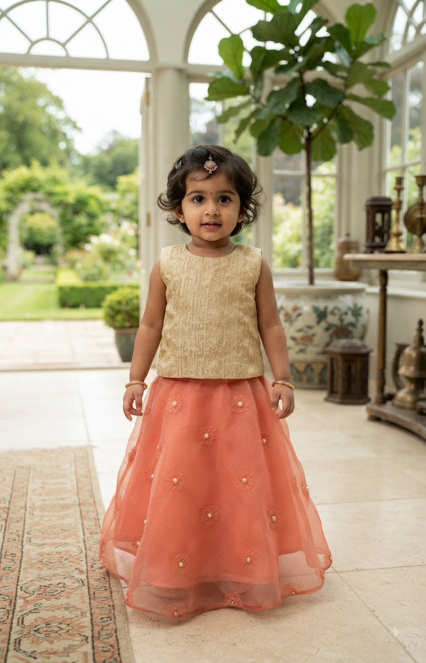 Tissue skirt and top 1-2 yrs old