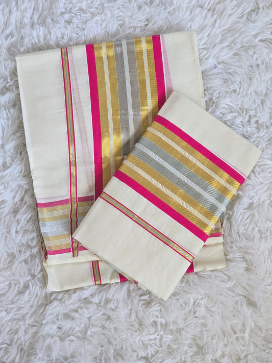 Set mund with pink gold kasav