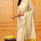 Ready to wear tissue onam saree