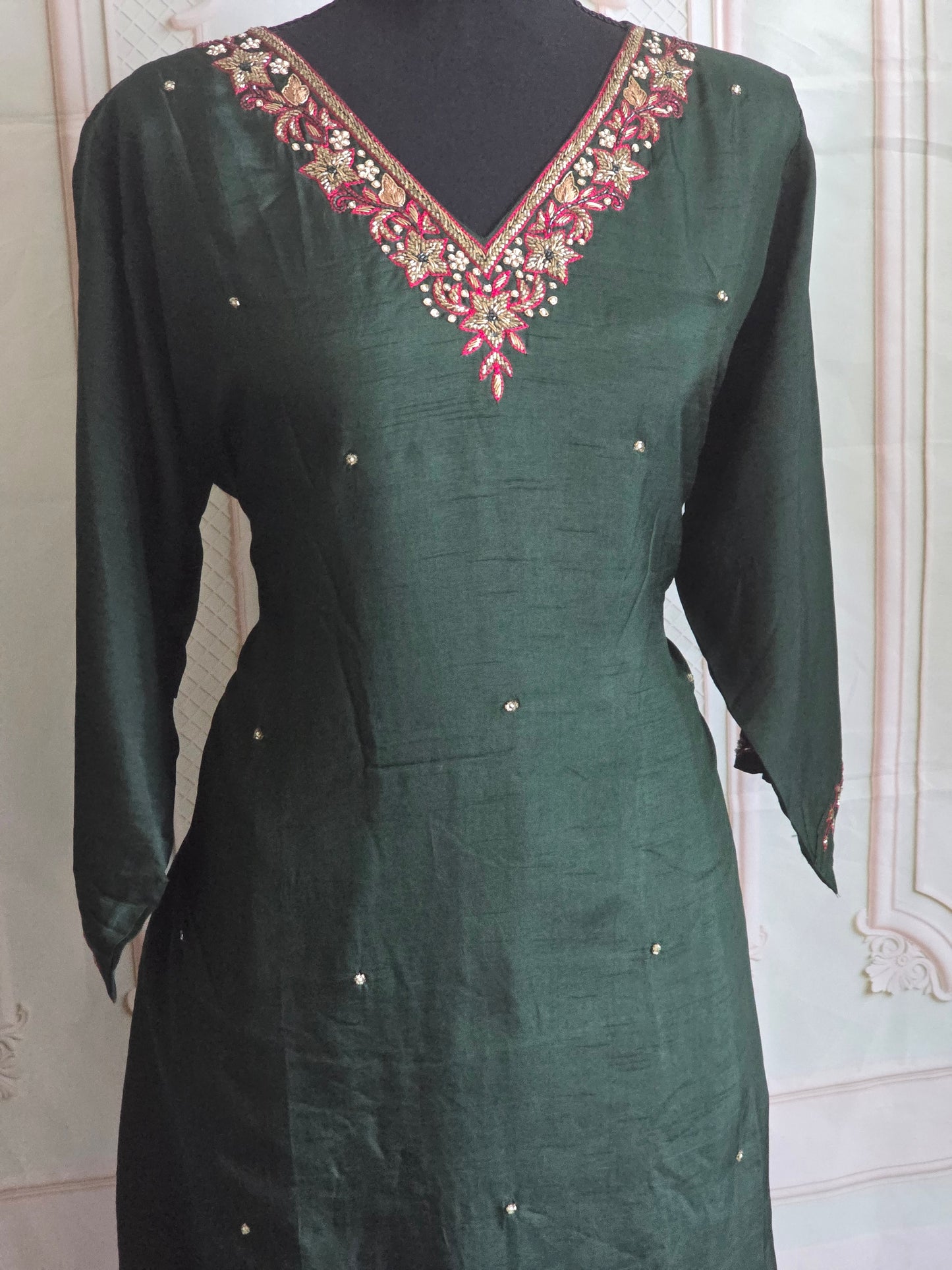 Dola silk 3 pc salwar suit set