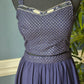 Navy blue 3 pc party wear set