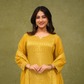 Mul chanderi 3 pc salwar suit set