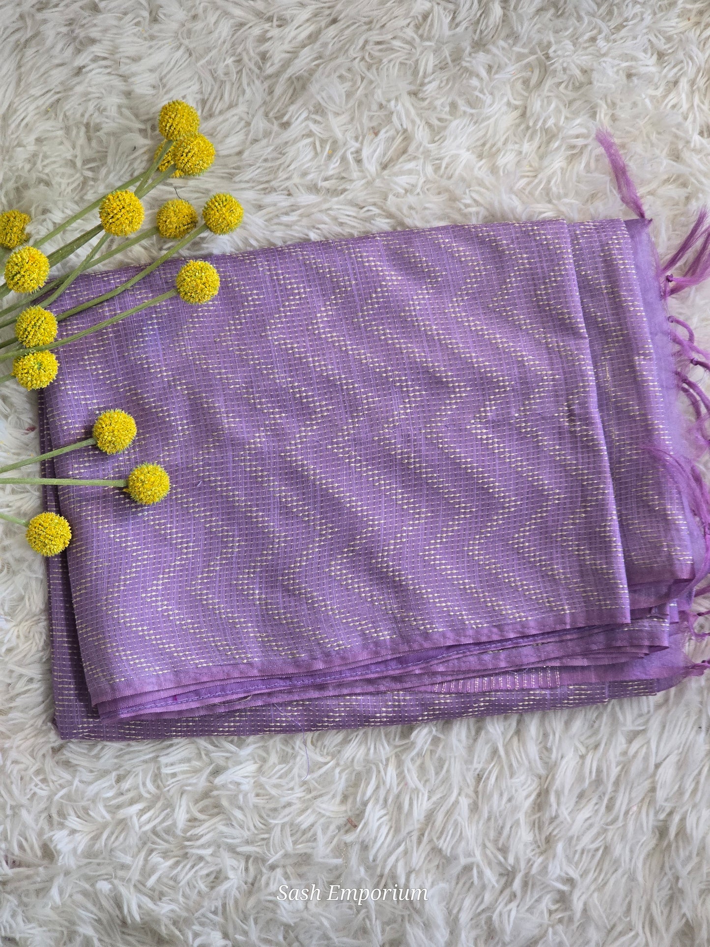 Semi tussar saree with BP