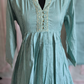 Sky blue cotton kurti and pant