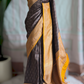 Semi katan silk saree with stitched blouse