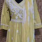 Cotton 3 pc salwar set(angrakha style)