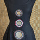 Cotton kurti (sleevless) set with mirror work