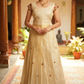 Tissue skirt and top with applique design( S-M)