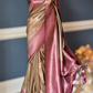 Kubera soft silk saree with stitched blouse