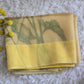 Semi organza saree with floral design