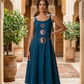 Cotton kurti (sleevless) set with mirror work