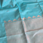 Kancheepuram soft silk saree with self design