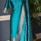 3 pc salwar suit set with banarasi dupatta
