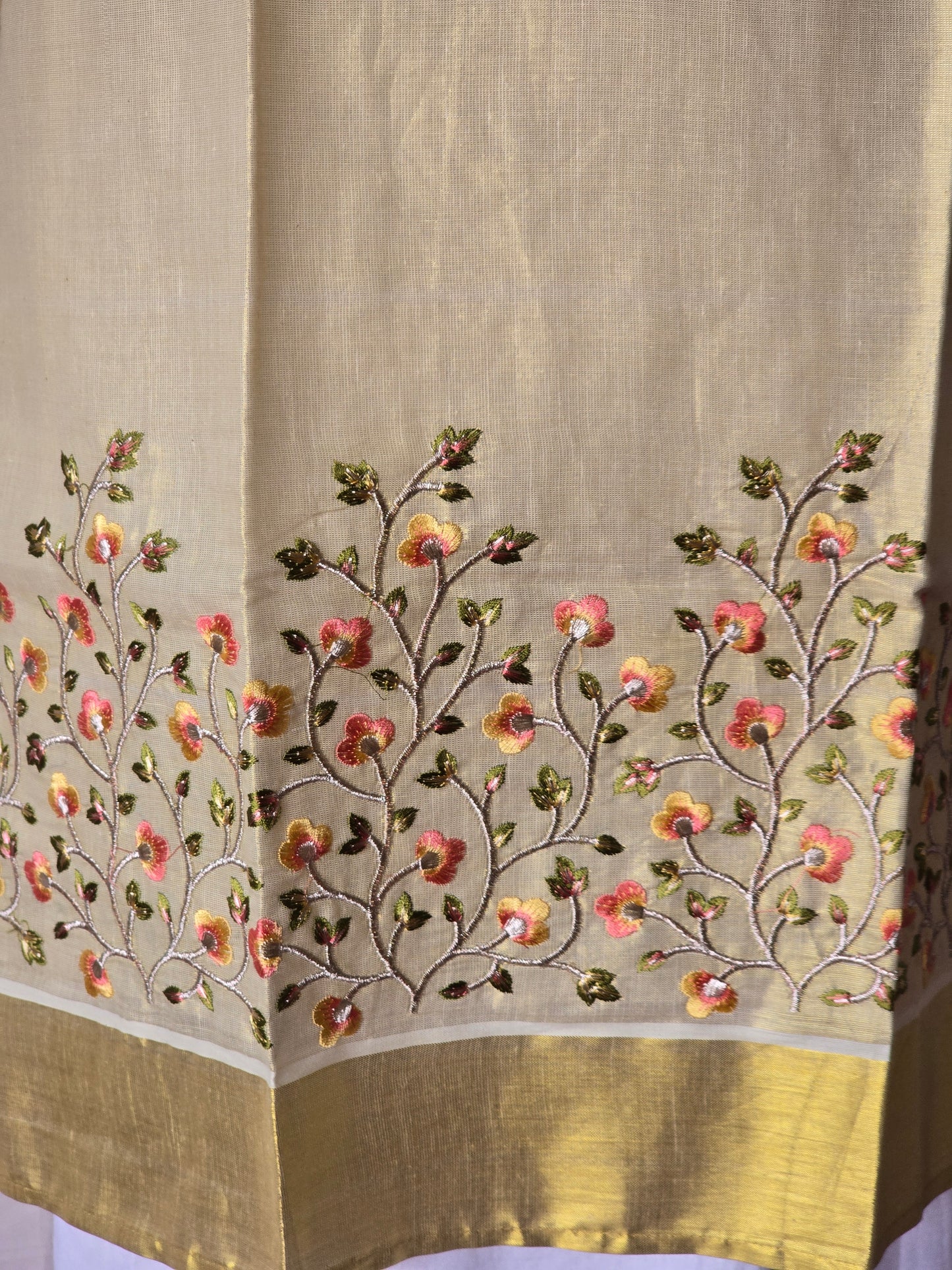 Onam kurti design 11