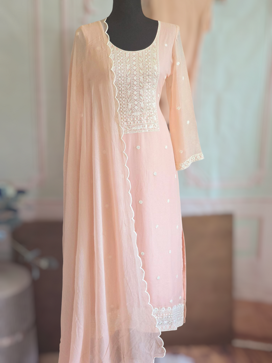 Fox georgette salwar suit 3 pc set