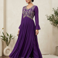 Party wear 2 pc kurti style set with full hand work (kurti and pant)