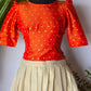 Onam skirt and top design 1 (12-15 age)