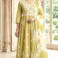 Cotton 3 pc salwar set(angrakha style)