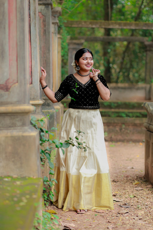 Onam skirt and top (9-13 yrs old)