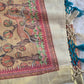 Tissue set saree with mural printed design