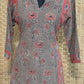 Cotton Ajrakh print A line Kurti