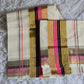 Premium cotton Onam set mund pink/ brown (3.85*280)