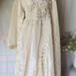 Off white 3 pc salwar suit set