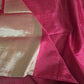 Kancheepuram soft silk with gold zari border