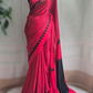 Semi modal silk saree with blouse pc