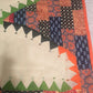 Cotton saree with multi color patch border-with Bp