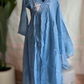 Malai chanderi 3 pc salwar suit set