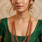 Double layer coral long haaram