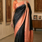 Soft silk kancheepuram saree with stitched blouse